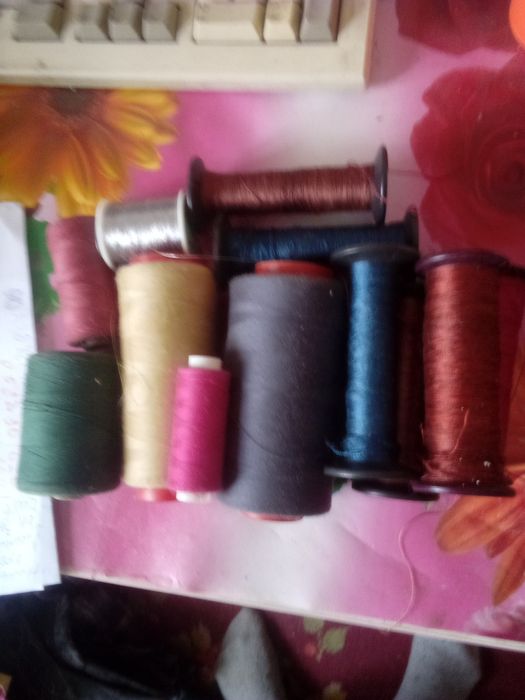 Нитки для шиття хб.і для вишивки машинної шелк.