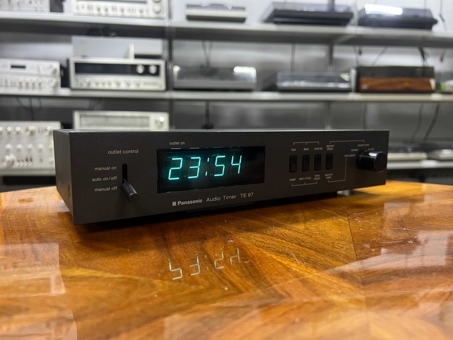 Audio Timer Panasonic TE97 Technics, Audio Room