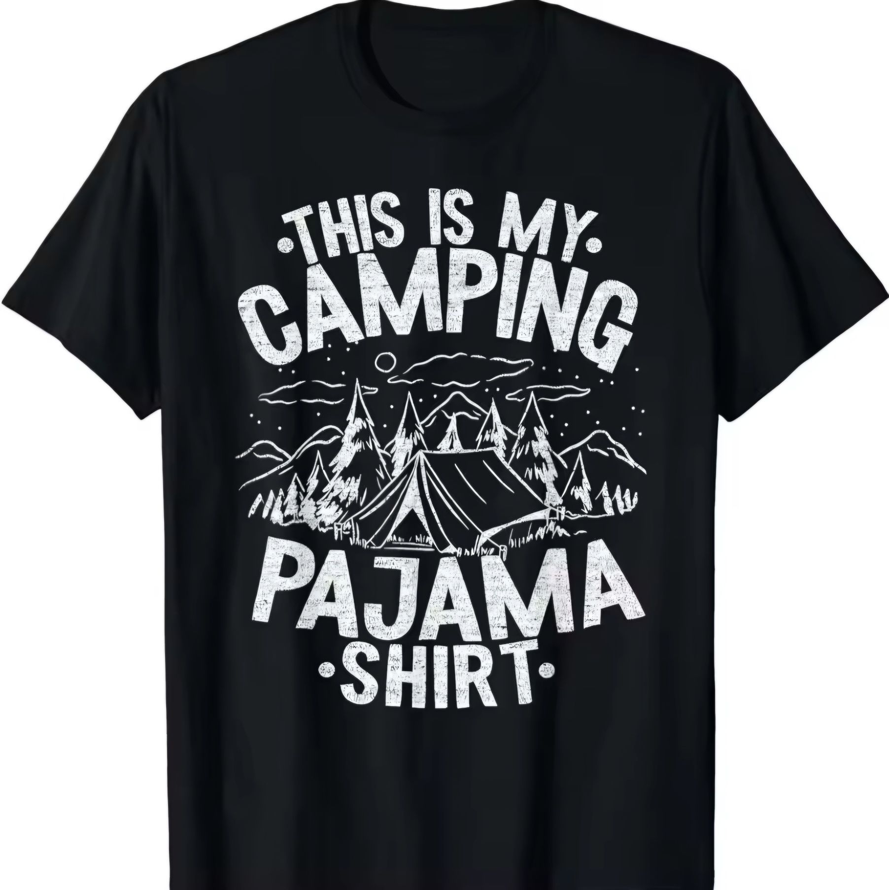 This is my Camping Pajama Shirt męska koszulka 9 rozmiarów NOWA na kam