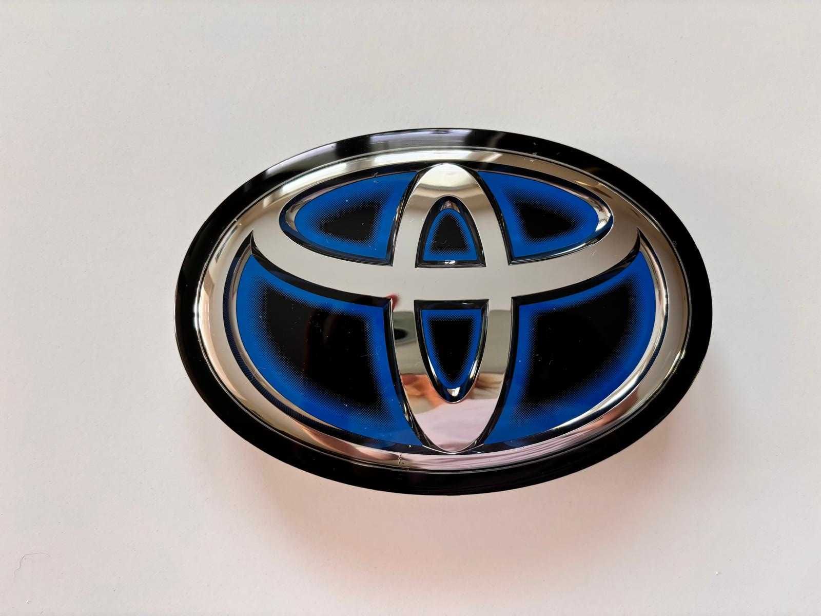 Emblemat logo znaczek przód Toyota Prius, Hybryda, Prime, RAV4, 53141