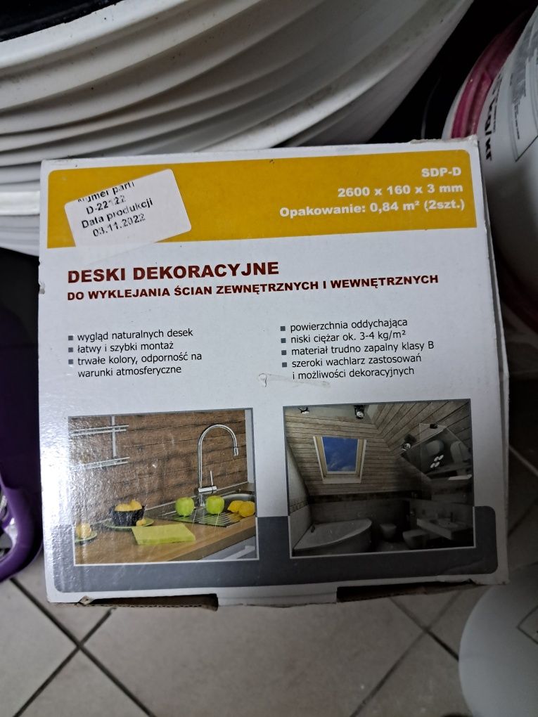 Deska elewacyjna