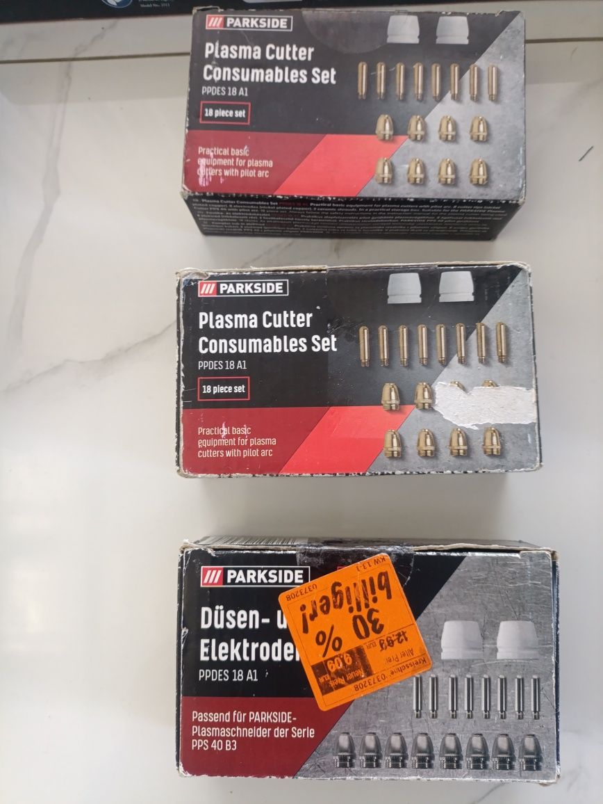Насадки для плазморіза parkside PPDES 18 A1 / PDES 60 A2 /PDES 60 A1