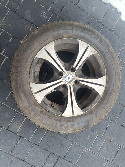 Opony zimowe z felgami 4x100 z Renault Megane II