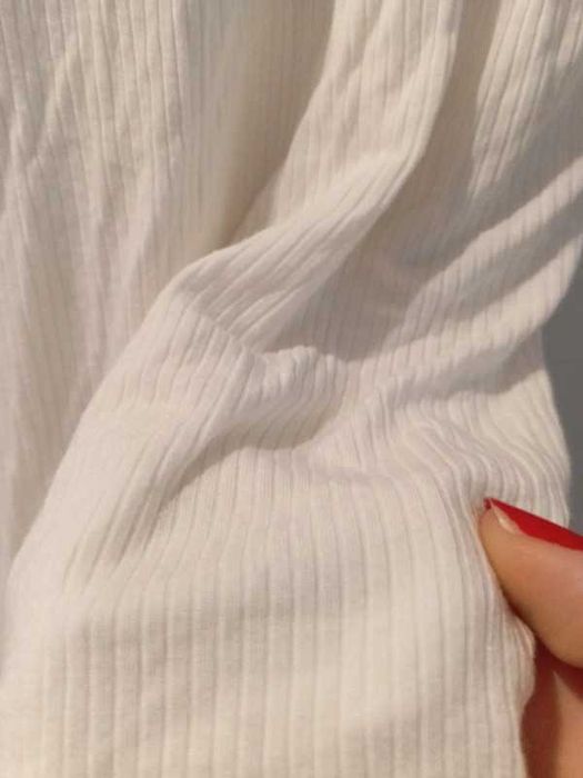 Koszulka Na Ramiączkach Biała Koronka VRS M Nowa