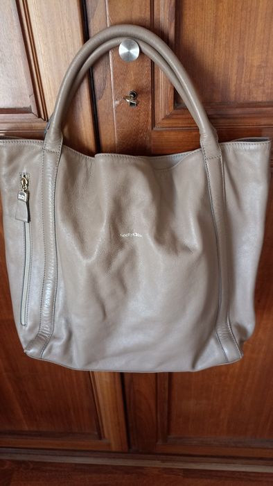 Mala tote bag pele toupeira Chloé