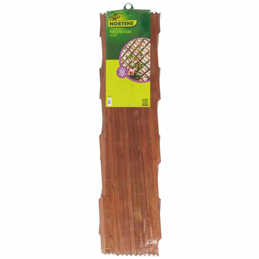 Rozsuwana drewniana krata ogrodowa podpórka 1x3m