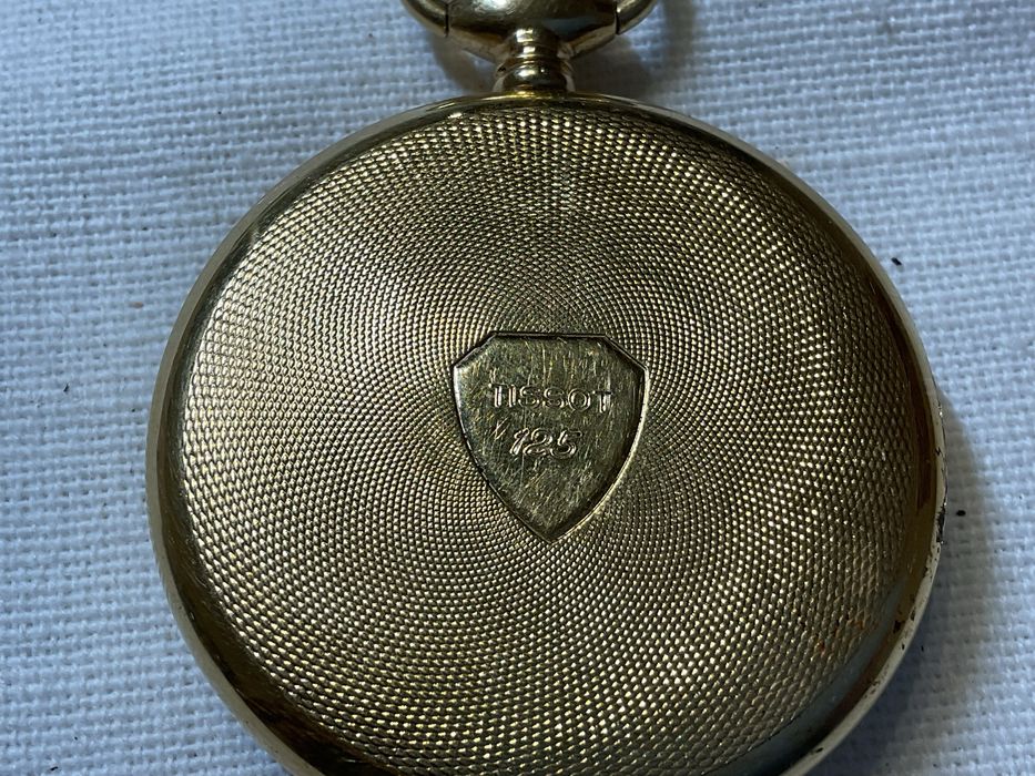 Relogio bolso Tissot quartz em ouro plaqué