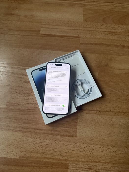 iPhone 14 Pro 128 GB Silver / Полный Комплект