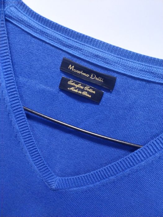 Niebieski sweterek Massimo Dutti L