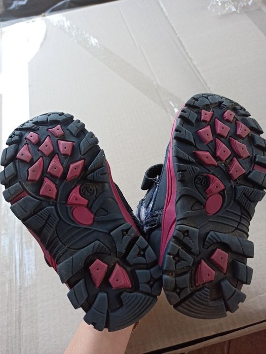 Зимние термо ботинки сапожки на девочку сноубутсы ботінки зимові