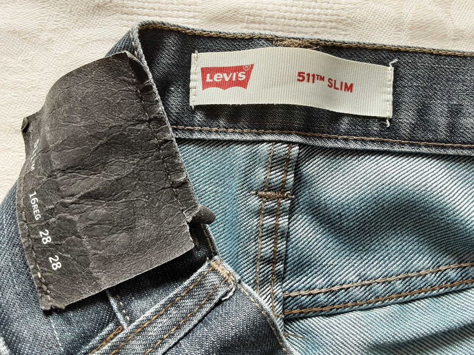 S Levis 511 slim spodnie jeans