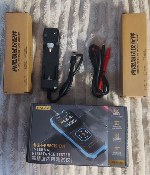 Тестер Fnirsi HRM-10, міліметрометр вимірювач внутрішнього опору