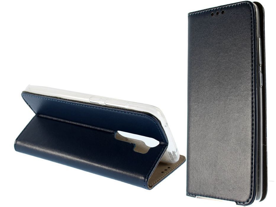 Etui Z Klapką Case Pokrowiec Do Xiaomi Redmi Note 8 Pro Granatowy
