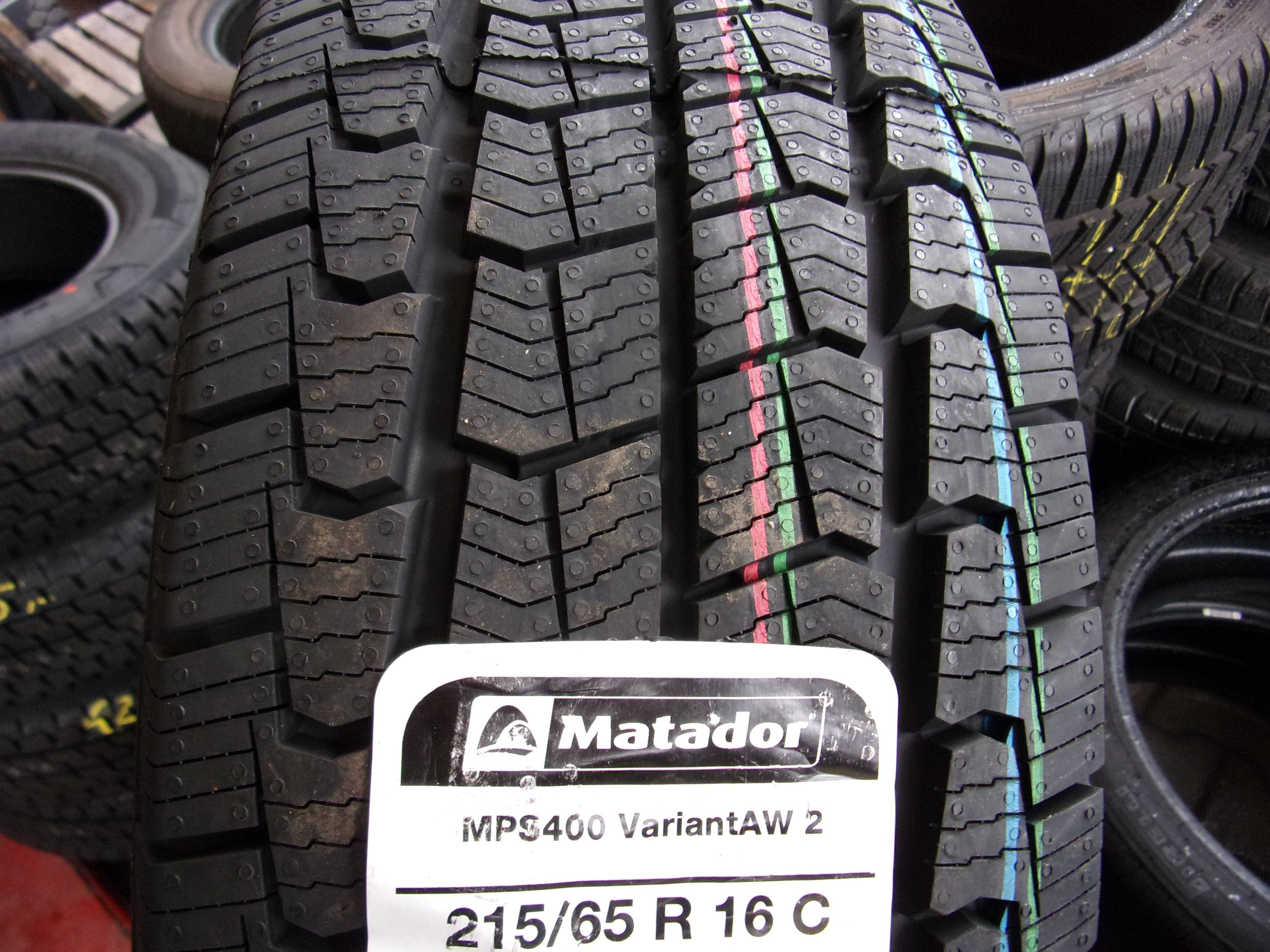 Nowe opony całoroczne wielosezonowe 215/65/16c Matador gr, Continental