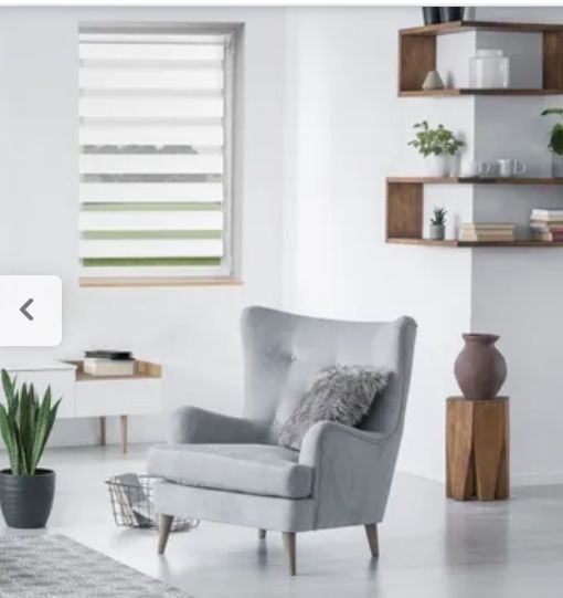 Roleta dzień noc Artemis 51cm ( 56cm) /160 cm biała