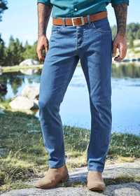 Jeans męskie 100% Bawełna Rozmiar 28/54 na niskich.