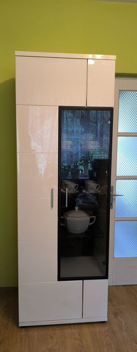 Meble bydgoskie Corano  białe do salonu jadalni