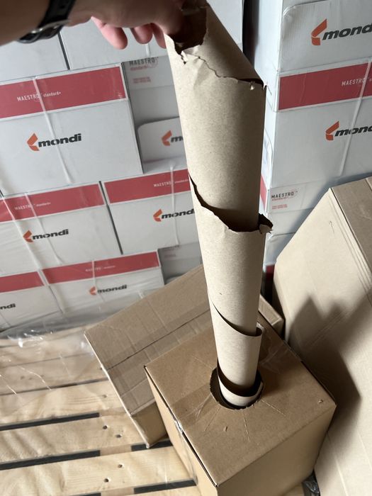 Паперовий наповнювач  (бокс) в гофроящику 390 мм - 6,8 кг