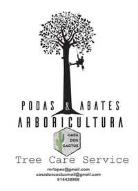 Podas e abates. Tree care service