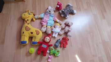 Zestaw zabawek pluszaków maskotek dla dziecka