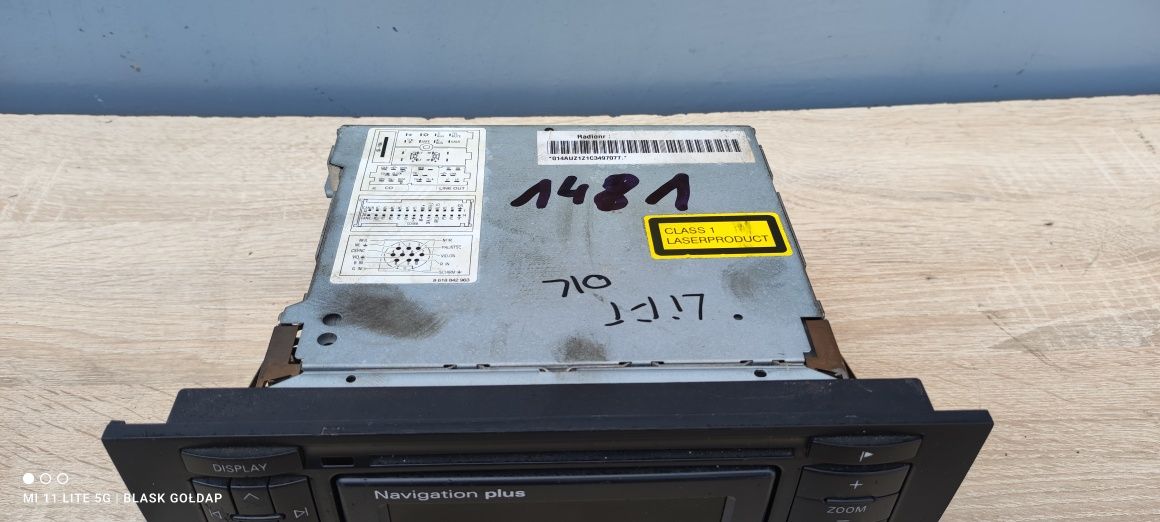 Radio Navigation Plus z Kodem Audi A6 C5 Lift Blask Gołdap