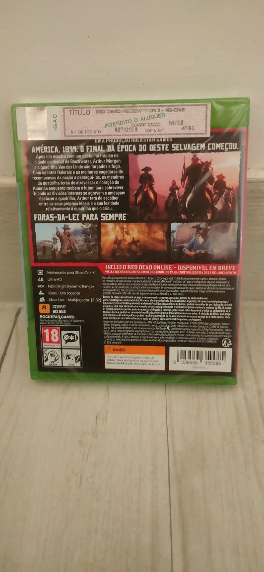 Red dead redemption II Xbox one