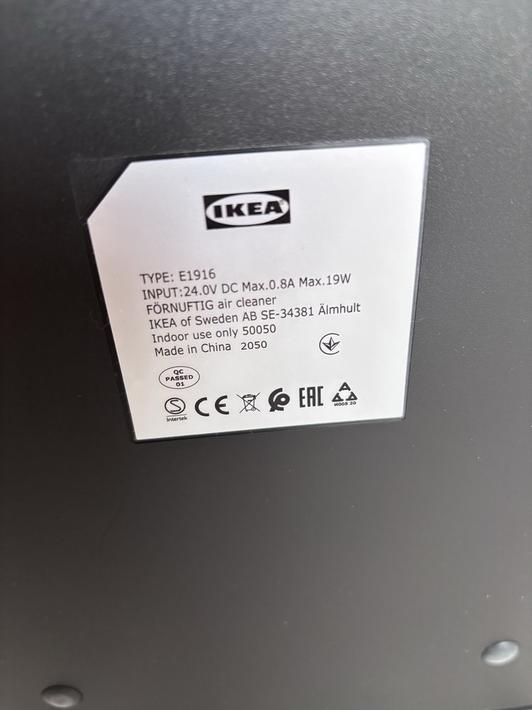 Oczyszczacz powietrza FÖRNUFTIG IKEA