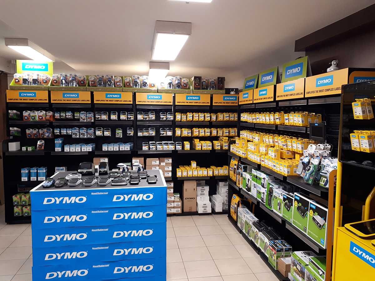 Oryginalna taśma DYMO D1 12mm biała 45013