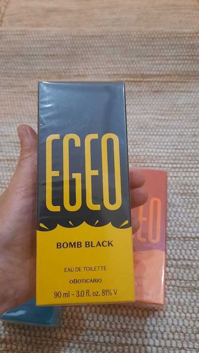 BomBlack - Perfume Egeo - Oboticario