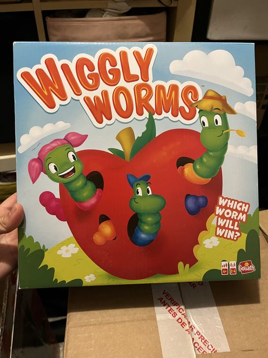 Novo - Jogo Wiggly Worms Novo