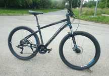 Rower MTB B'Twin Rockrider 520 Rozmiar M koła 27,5" tarcze czarny