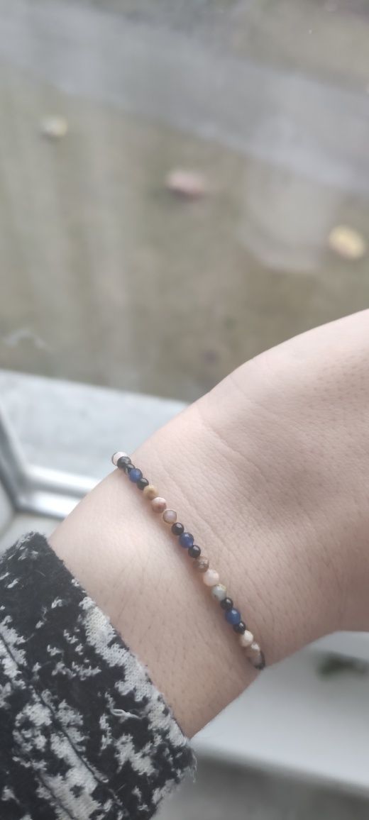 Bransoletka hamdmade z kamieni naturalnych