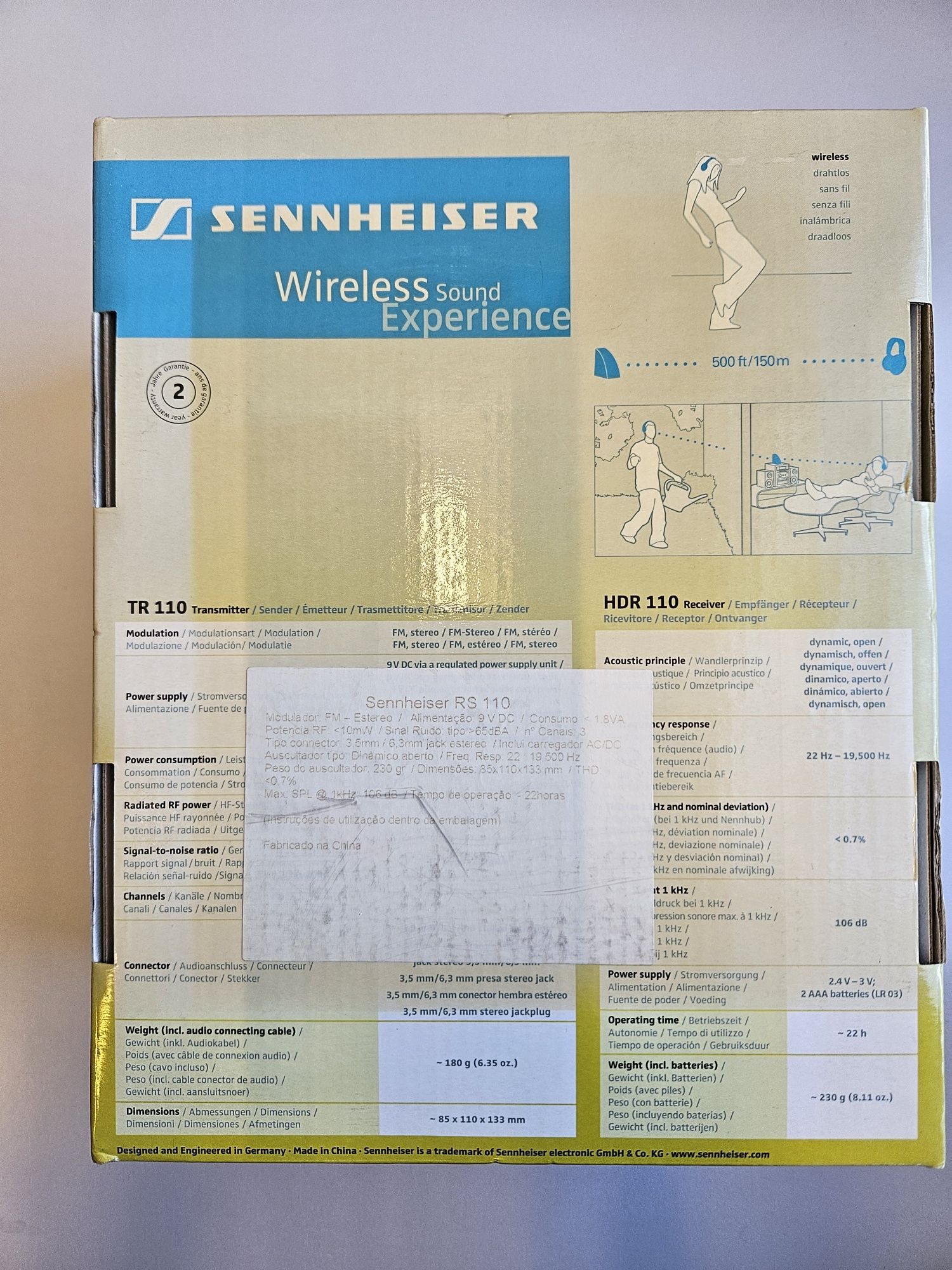 Wireless headphones Sennheiser