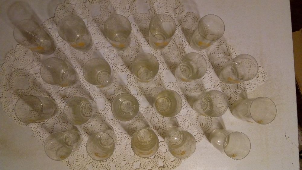 Стаканы с рисунком высокие тонкие для сока, коктейля