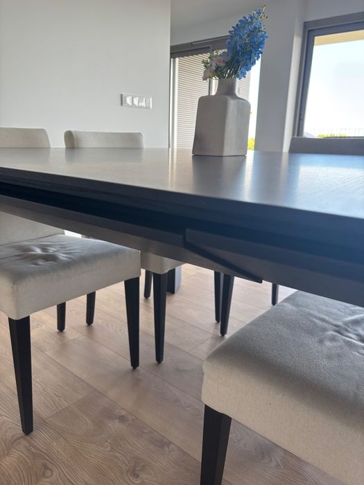 Mesa de jantar quadrada 1,40 m