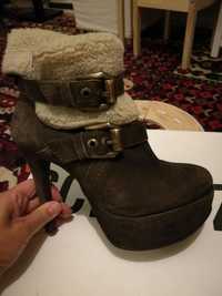 Botas prof n 36 em nobuck