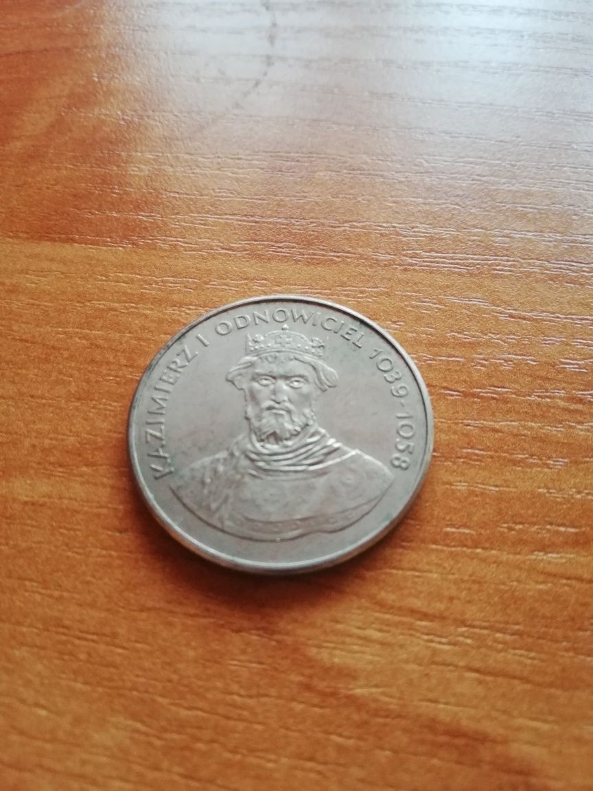 Moneta 50 złotych Kazimierz I Odnowiciel