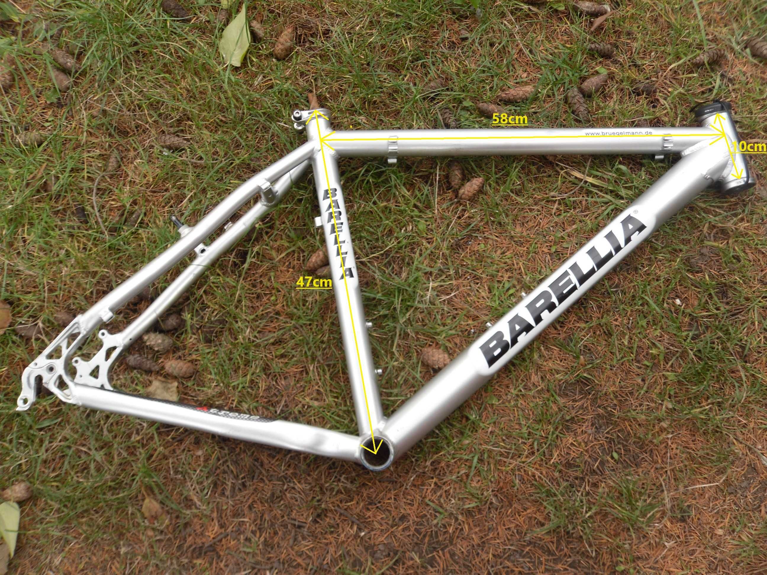 BARELLIA rama  Alu 26'' Roz. 18,5'' Ritchey SCUZZY LOGIC Polecam