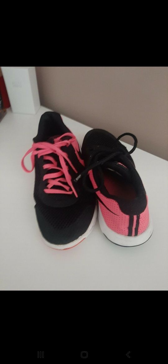 Buty Nike  czarno różowe