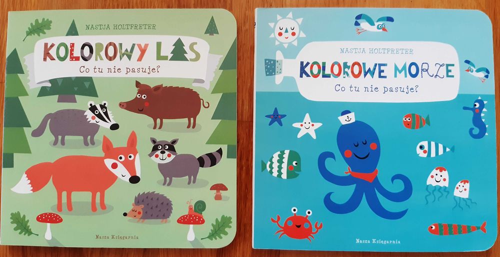 Nastja Holtfreter - Kolorowy las, Kolorowe morze - co tu nie pasuje?