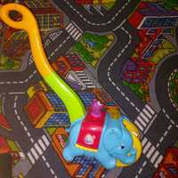 Інтерактивна іграшка,каталка слон-циркач