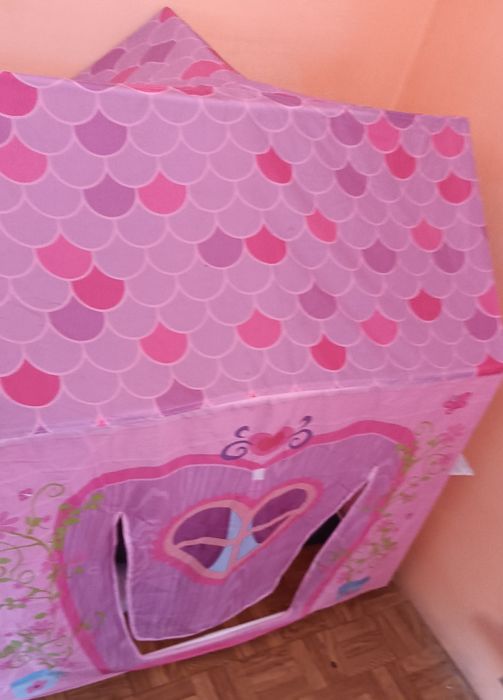 Domek dla dziewczynki namiot