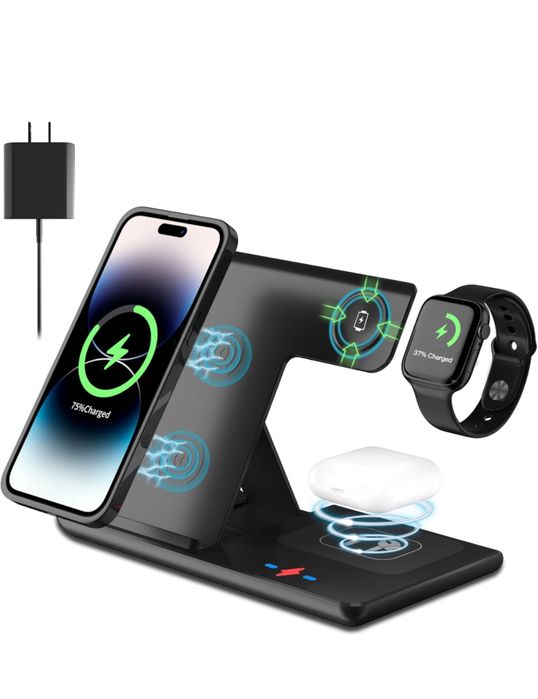 Carregador sem dios 3 em 1