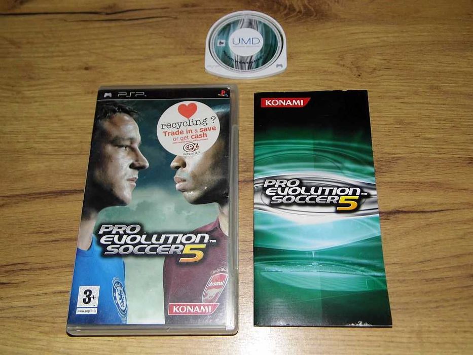 Gra na konsole Sony PSP Pro Evolution Soccer PES 2005