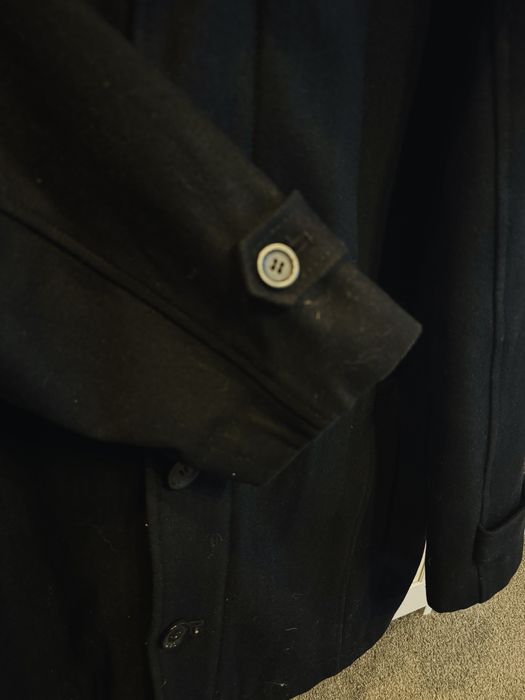 Czarny męski krótki płaszcz XXXL C&A / CANDA jesień / wiosna