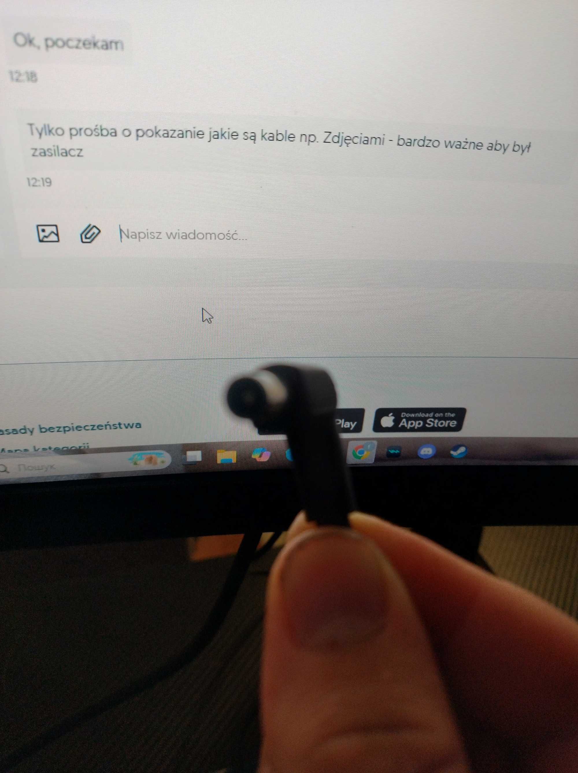 Zasilacz do monitoru Samsung Odyssey G7.