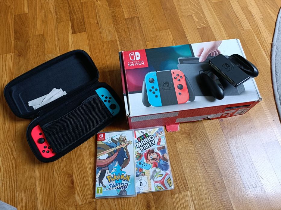 Nintendo Switch konsola i gry