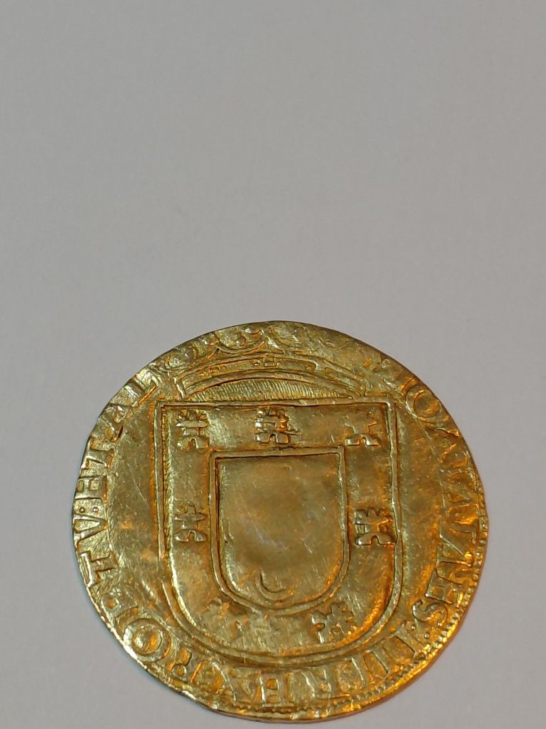 Moeda Sao Vicente [1000 Reais)D.Joao III 1521/57 Ouro