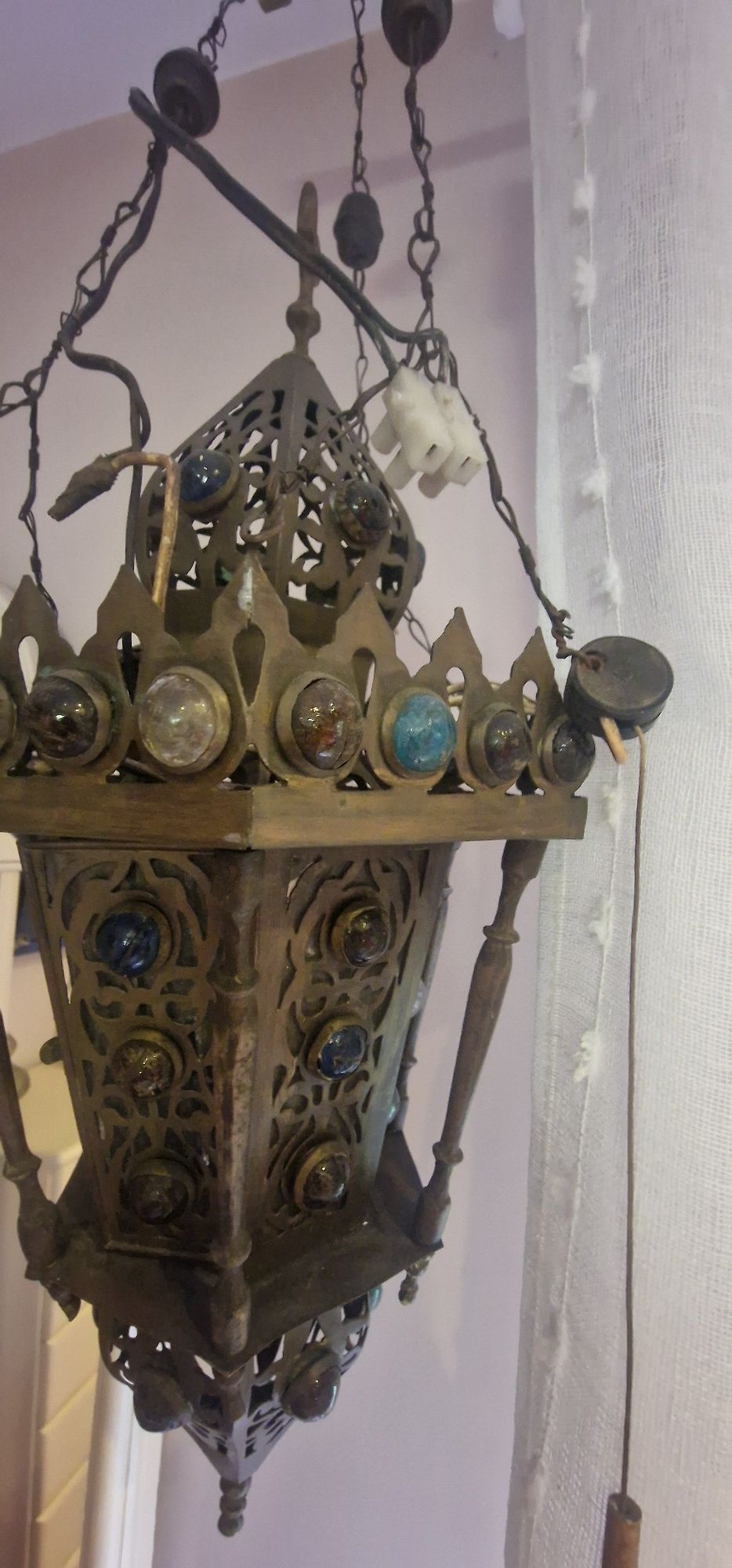 Lampa ażurowa orientalna