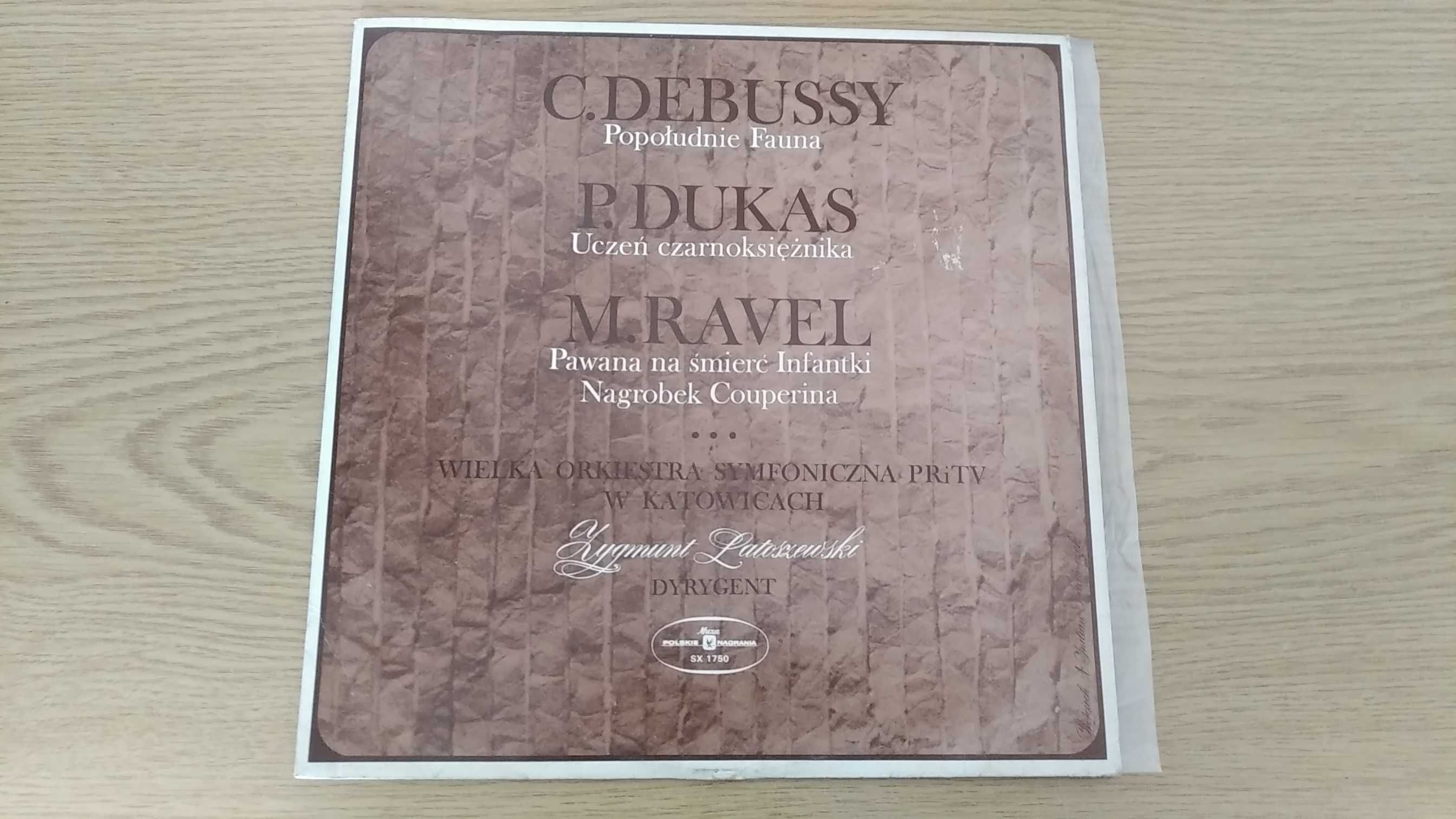 Winyl Claude Debussy, Paul Dukas i Maurice Ravel ork PRiTV Katowice NM
